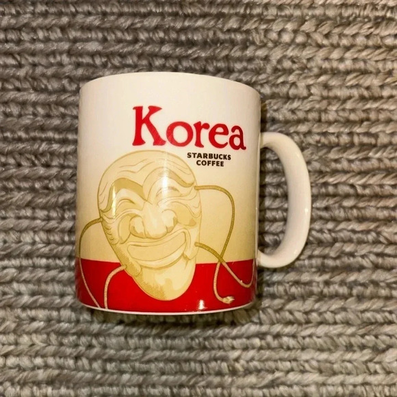 2010 STARBUCKS Coffee Co you are here mug cup collector series KOREA 16oz grande - Picture 2 of 6